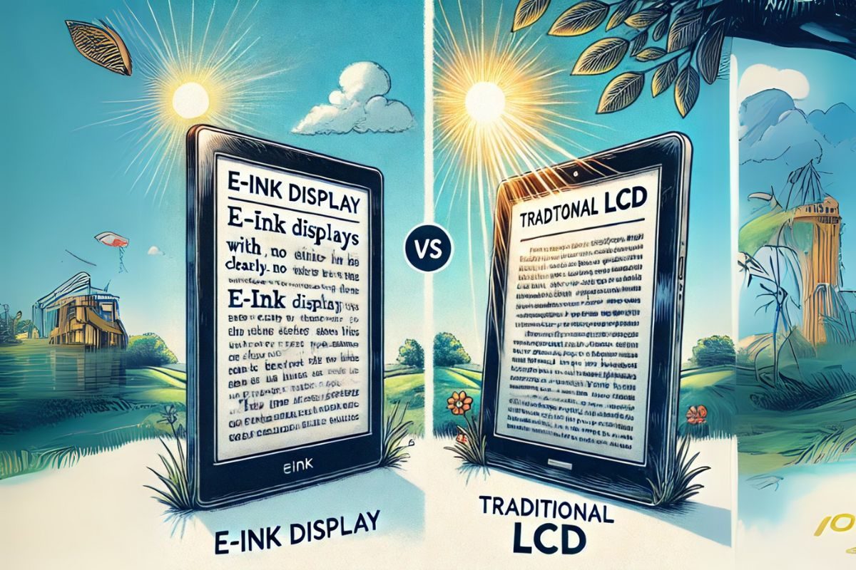 Electronic Ink vs other display